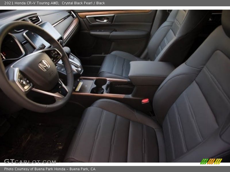 Crystal Black Pearl / Black 2021 Honda CR-V Touring AWD