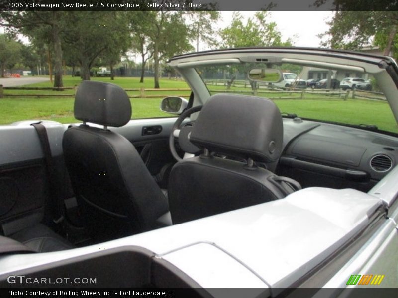 Reflex Silver / Black 2006 Volkswagen New Beetle 2.5 Convertible