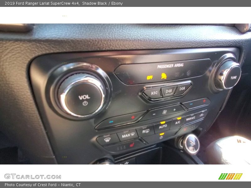 Shadow Black / Ebony 2019 Ford Ranger Lariat SuperCrew 4x4