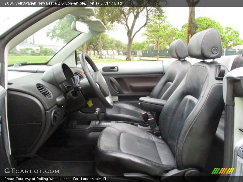 Reflex Silver / Black 2006 Volkswagen New Beetle 2.5 Convertible