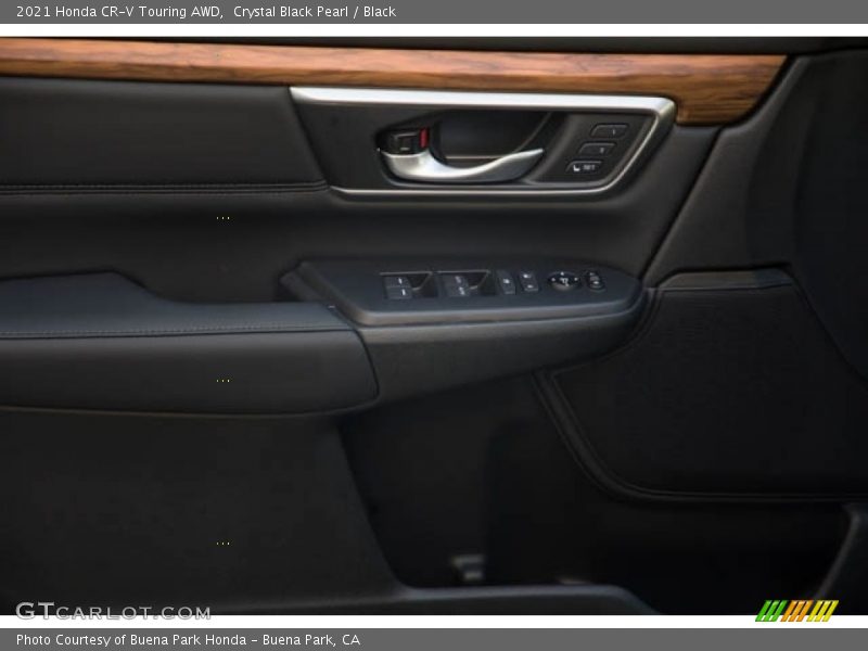 Crystal Black Pearl / Black 2021 Honda CR-V Touring AWD