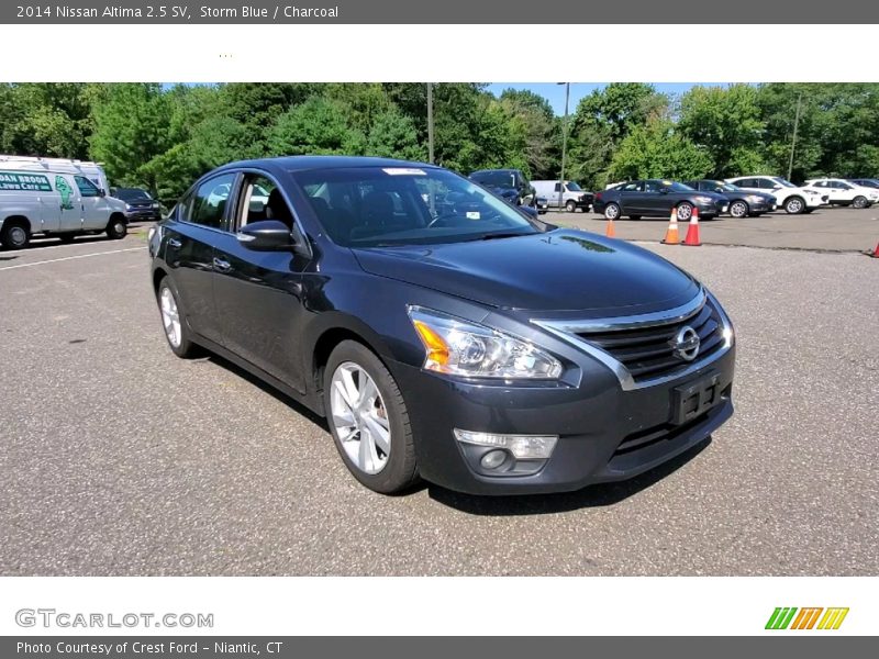Storm Blue / Charcoal 2014 Nissan Altima 2.5 SV