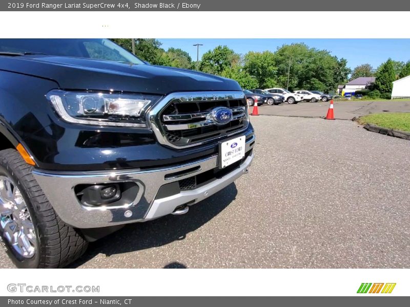 Shadow Black / Ebony 2019 Ford Ranger Lariat SuperCrew 4x4