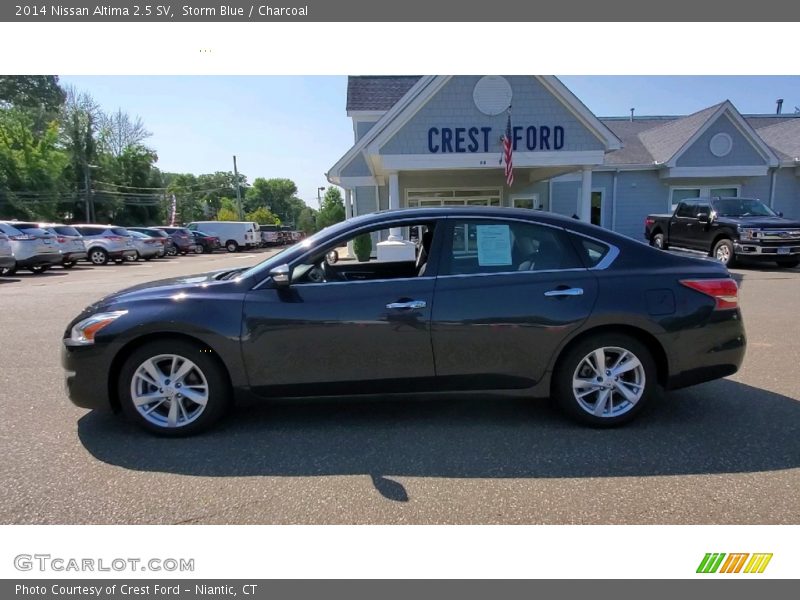 Storm Blue / Charcoal 2014 Nissan Altima 2.5 SV