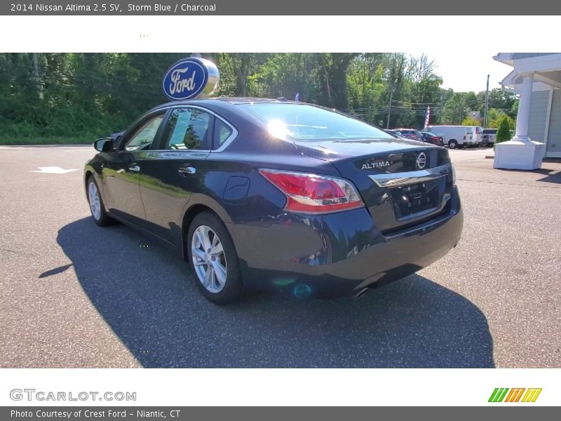 Storm Blue / Charcoal 2014 Nissan Altima 2.5 SV
