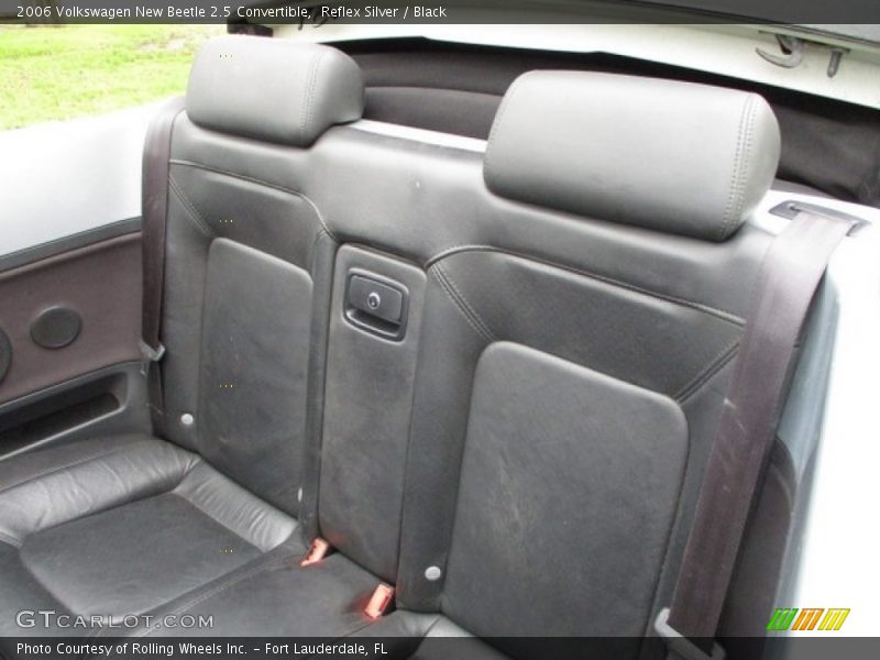 Reflex Silver / Black 2006 Volkswagen New Beetle 2.5 Convertible