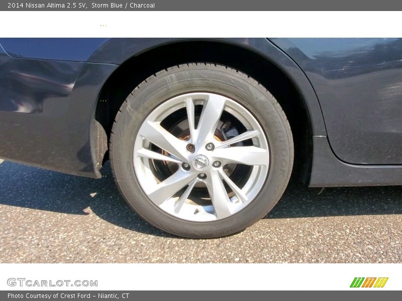 Storm Blue / Charcoal 2014 Nissan Altima 2.5 SV