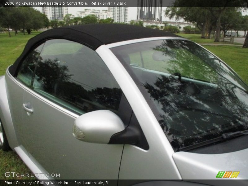 Reflex Silver / Black 2006 Volkswagen New Beetle 2.5 Convertible