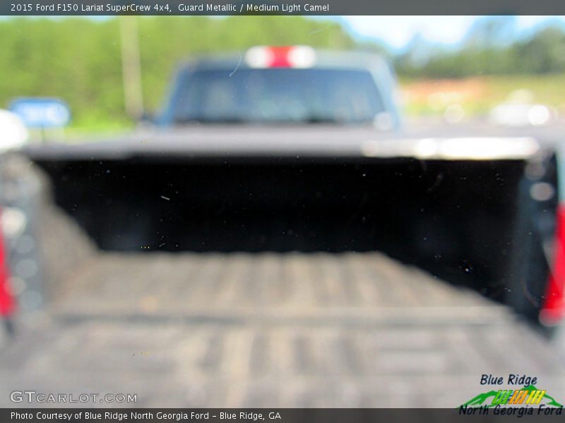 Guard Metallic / Medium Light Camel 2015 Ford F150 Lariat SuperCrew 4x4