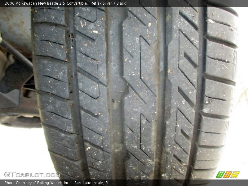 Reflex Silver / Black 2006 Volkswagen New Beetle 2.5 Convertible