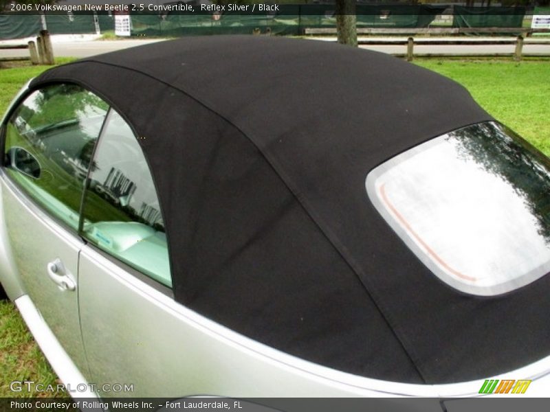 Reflex Silver / Black 2006 Volkswagen New Beetle 2.5 Convertible