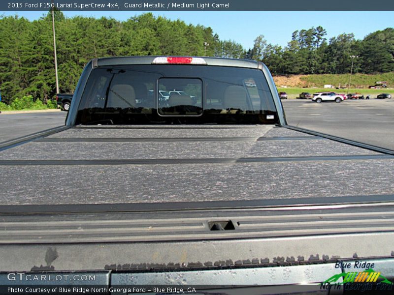 Guard Metallic / Medium Light Camel 2015 Ford F150 Lariat SuperCrew 4x4