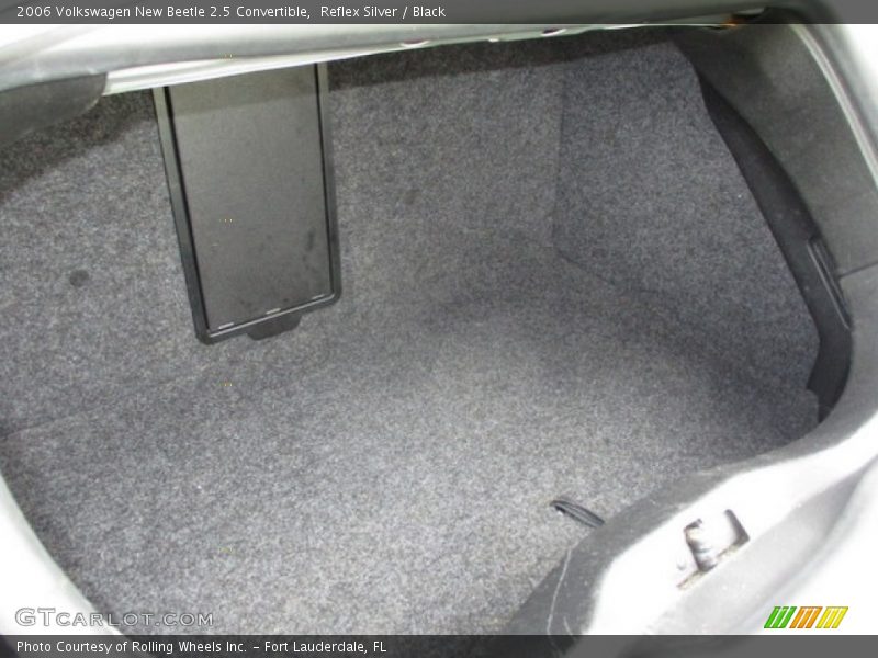 Reflex Silver / Black 2006 Volkswagen New Beetle 2.5 Convertible