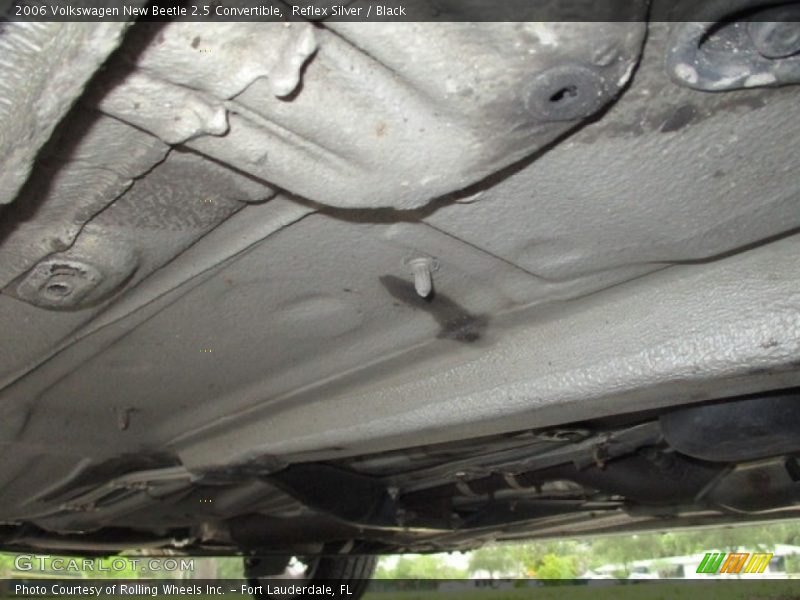 Reflex Silver / Black 2006 Volkswagen New Beetle 2.5 Convertible