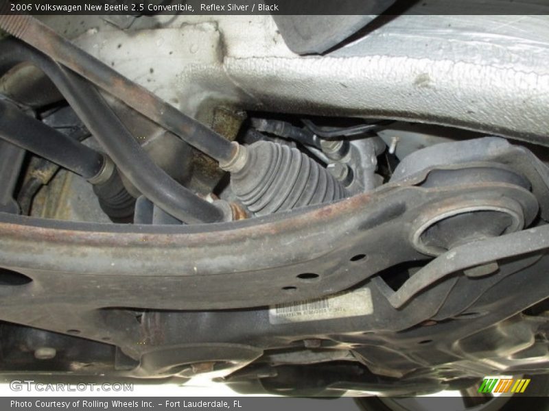 Reflex Silver / Black 2006 Volkswagen New Beetle 2.5 Convertible