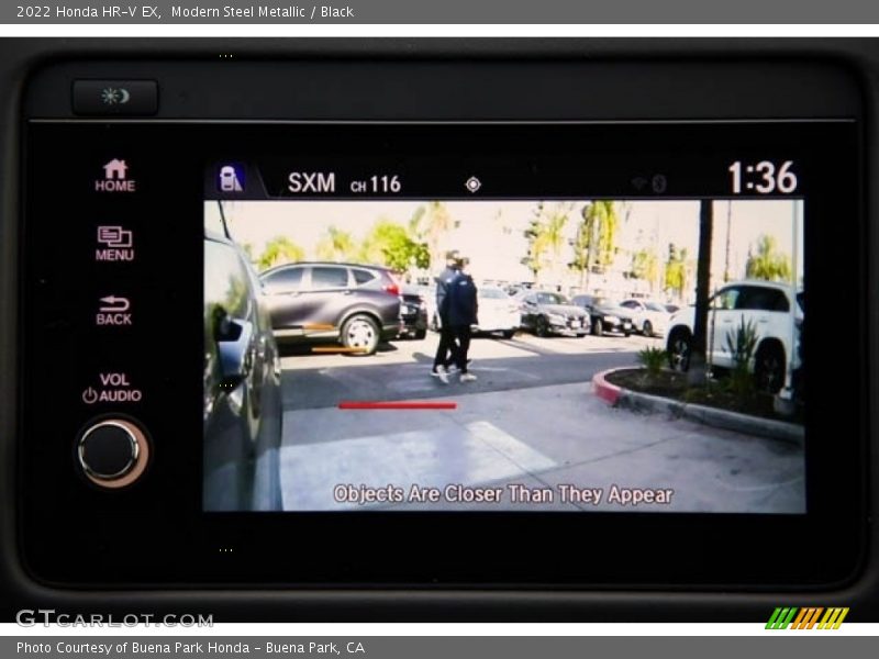 Modern Steel Metallic / Black 2022 Honda HR-V EX