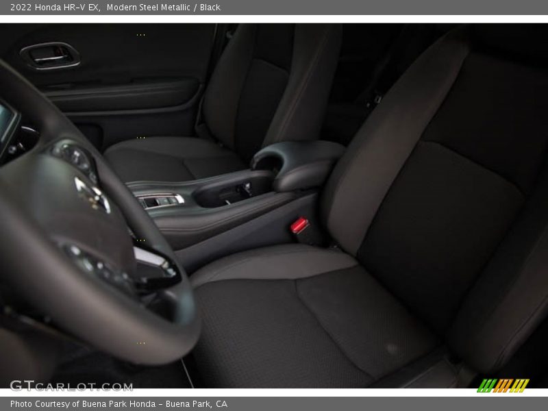 Modern Steel Metallic / Black 2022 Honda HR-V EX