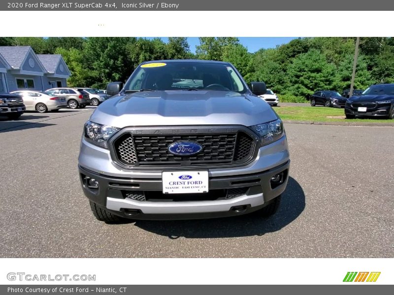 Iconic Silver / Ebony 2020 Ford Ranger XLT SuperCab 4x4