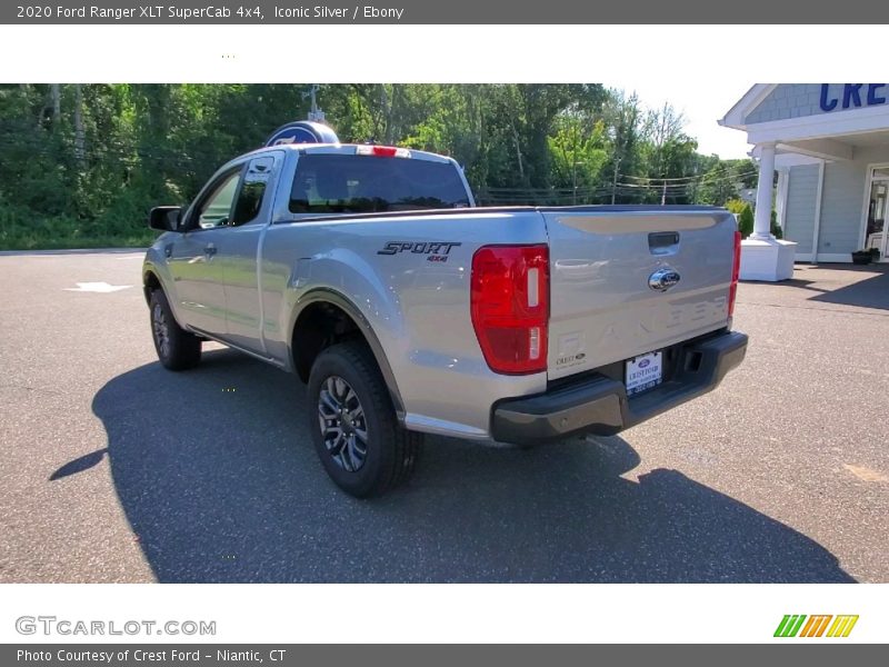 Iconic Silver / Ebony 2020 Ford Ranger XLT SuperCab 4x4