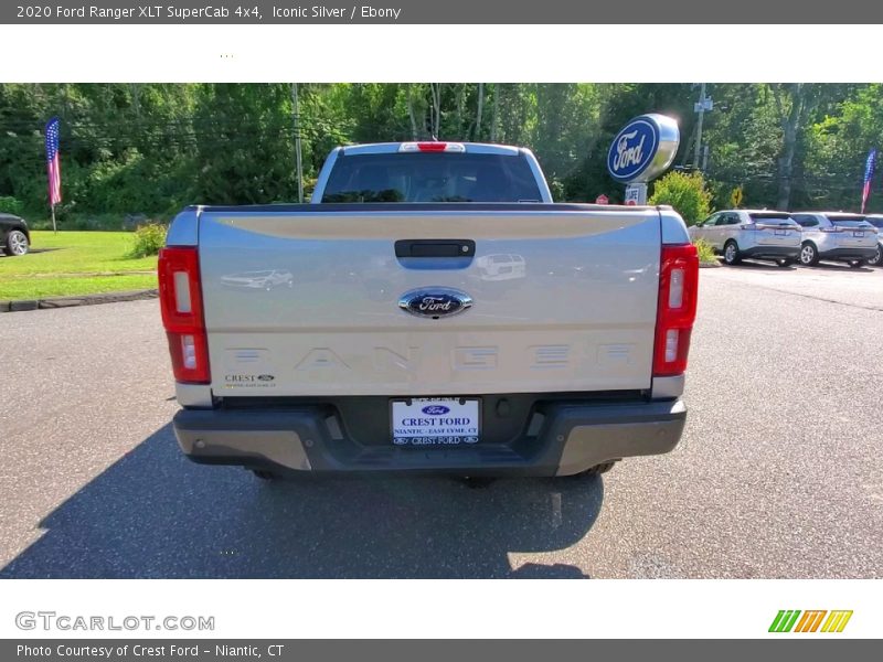 Iconic Silver / Ebony 2020 Ford Ranger XLT SuperCab 4x4