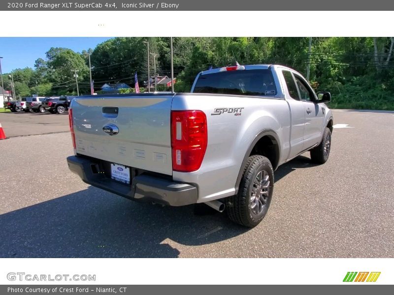 Iconic Silver / Ebony 2020 Ford Ranger XLT SuperCab 4x4