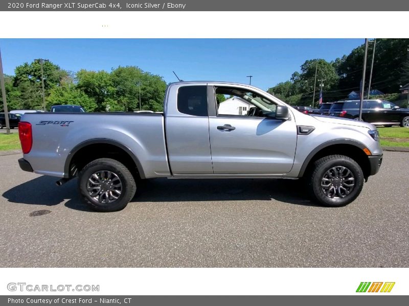 Iconic Silver / Ebony 2020 Ford Ranger XLT SuperCab 4x4