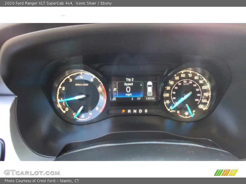 Iconic Silver / Ebony 2020 Ford Ranger XLT SuperCab 4x4