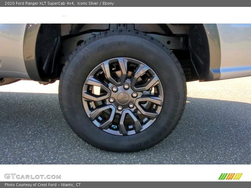 Iconic Silver / Ebony 2020 Ford Ranger XLT SuperCab 4x4