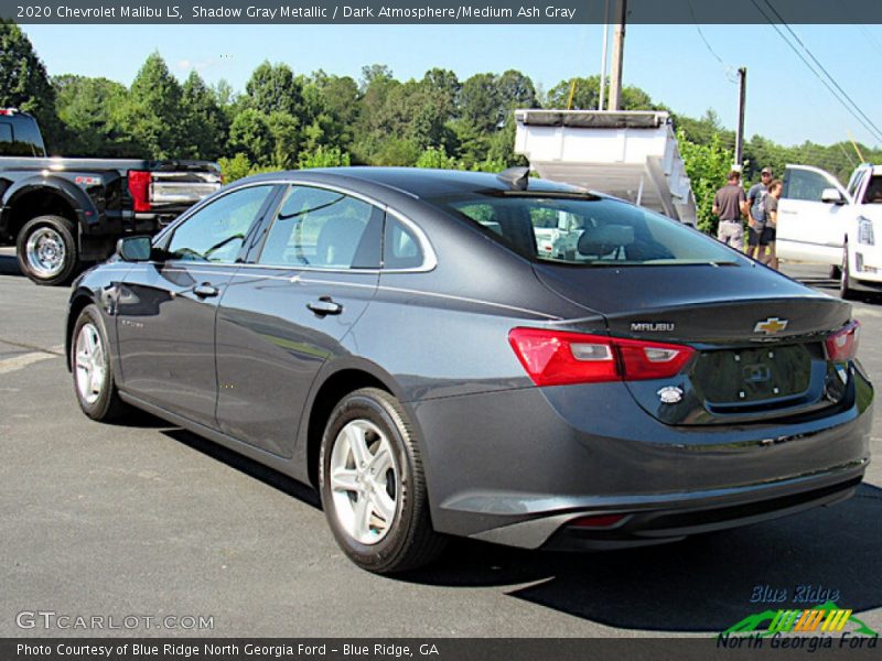Shadow Gray Metallic / Dark Atmosphere/Medium Ash Gray 2020 Chevrolet Malibu LS