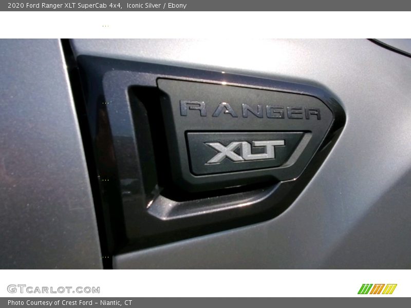 Iconic Silver / Ebony 2020 Ford Ranger XLT SuperCab 4x4