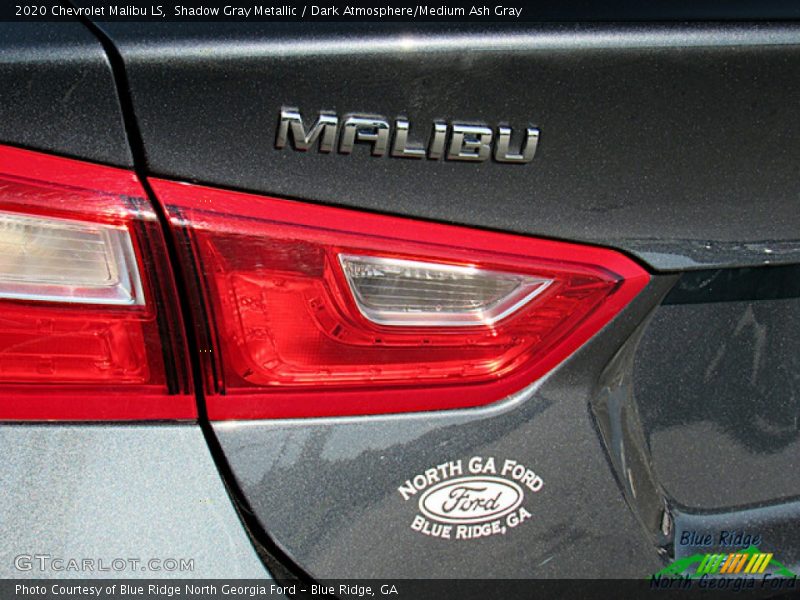 Shadow Gray Metallic / Dark Atmosphere/Medium Ash Gray 2020 Chevrolet Malibu LS