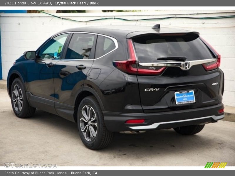 Crystal Black Pearl / Black 2021 Honda CR-V EX AWD