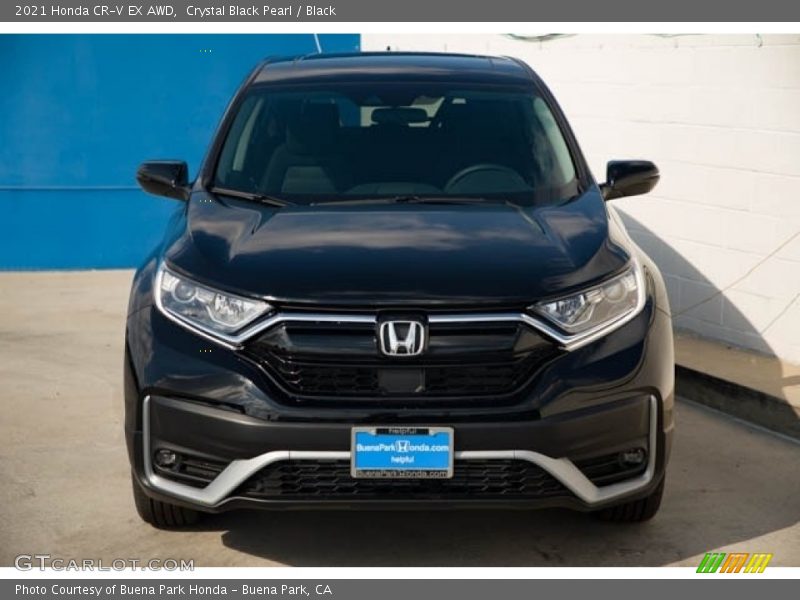 Crystal Black Pearl / Black 2021 Honda CR-V EX AWD