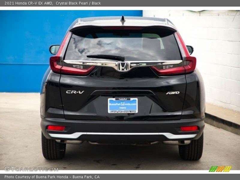Crystal Black Pearl / Black 2021 Honda CR-V EX AWD