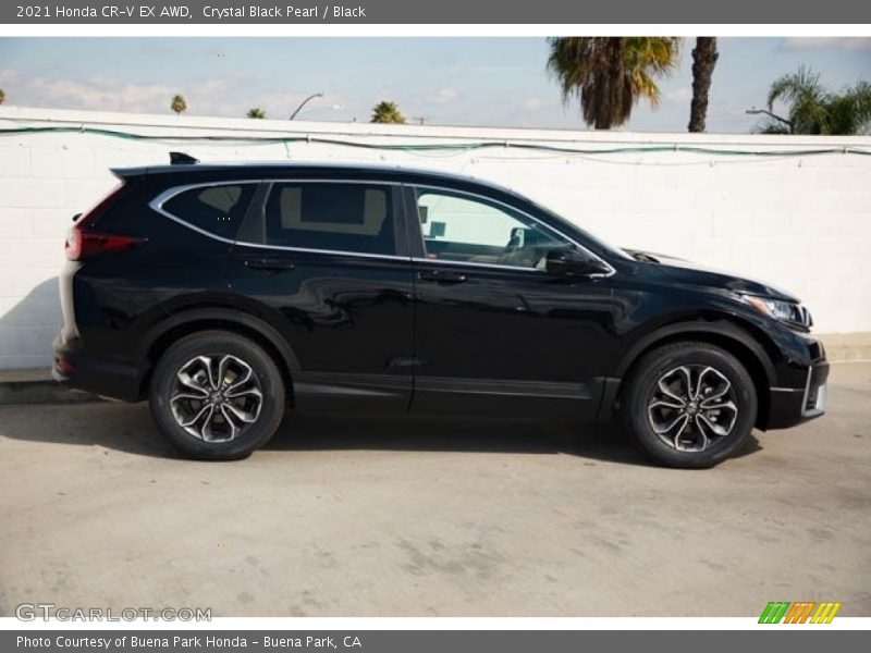 Crystal Black Pearl / Black 2021 Honda CR-V EX AWD
