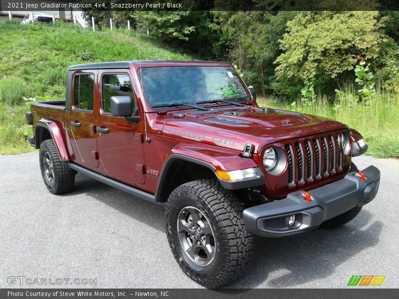 Snazzberry Pearl / Black 2021 Jeep Gladiator Rubicon 4x4