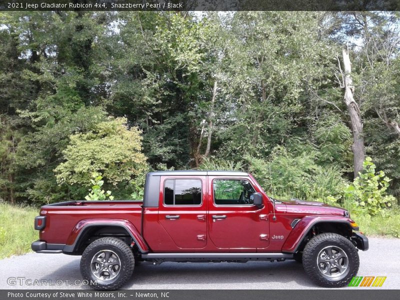 Snazzberry Pearl / Black 2021 Jeep Gladiator Rubicon 4x4