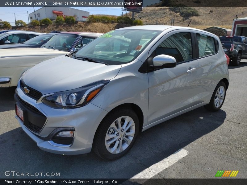 Silver Ice Metallic / Jet Black/Dark Anderson Silver 2021 Chevrolet Spark LT