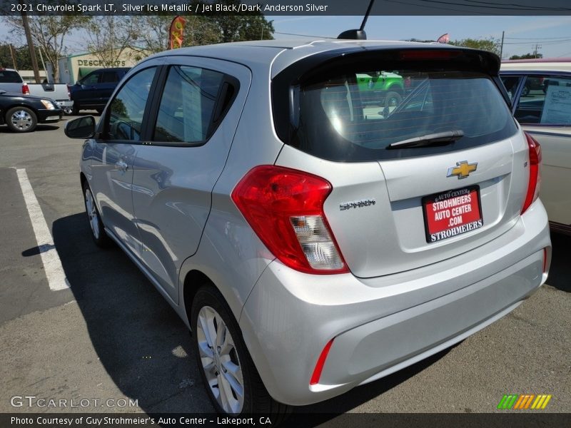 Silver Ice Metallic / Jet Black/Dark Anderson Silver 2021 Chevrolet Spark LT