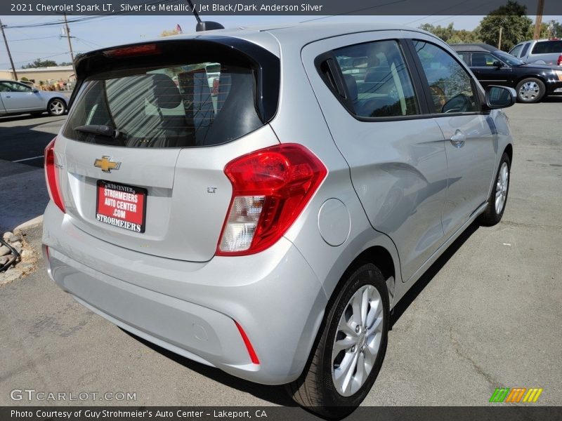 Silver Ice Metallic / Jet Black/Dark Anderson Silver 2021 Chevrolet Spark LT