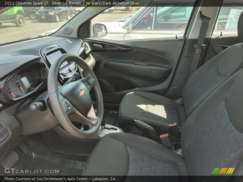 Silver Ice Metallic / Jet Black/Dark Anderson Silver 2021 Chevrolet Spark LT