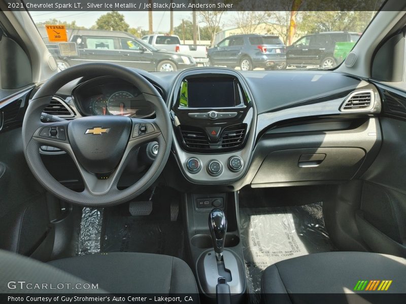 Silver Ice Metallic / Jet Black/Dark Anderson Silver 2021 Chevrolet Spark LT