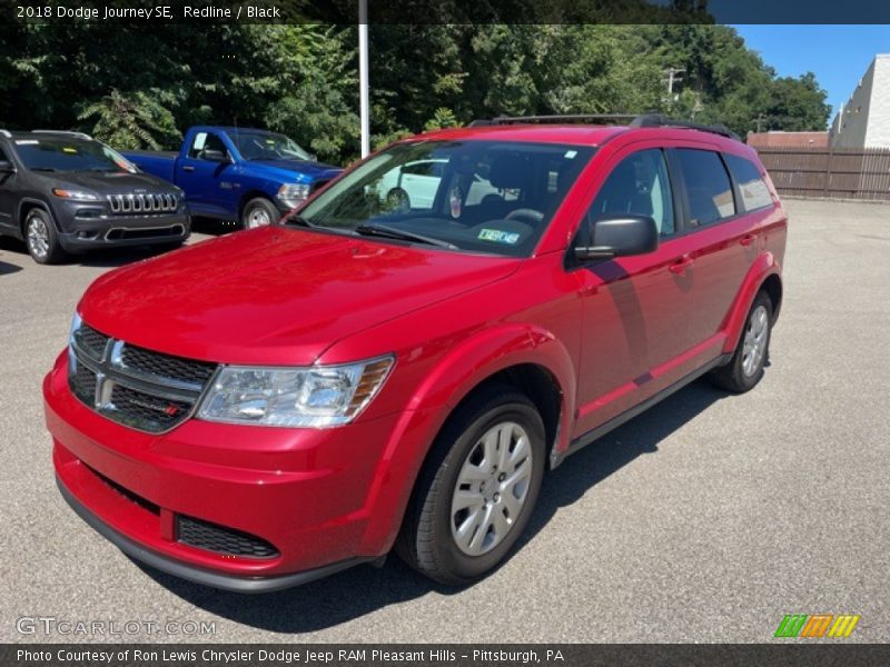Redline / Black 2018 Dodge Journey SE