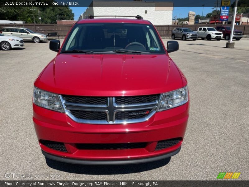 Redline / Black 2018 Dodge Journey SE
