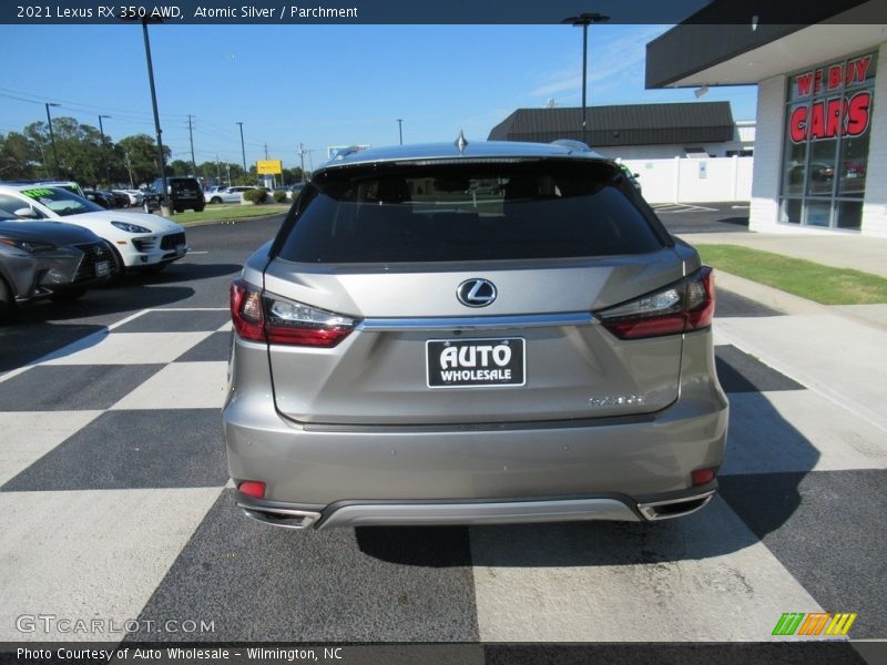 Atomic Silver / Parchment 2021 Lexus RX 350 AWD