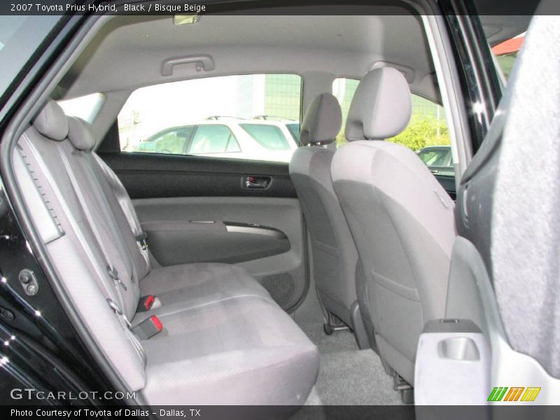 Black / Bisque Beige 2007 Toyota Prius Hybrid