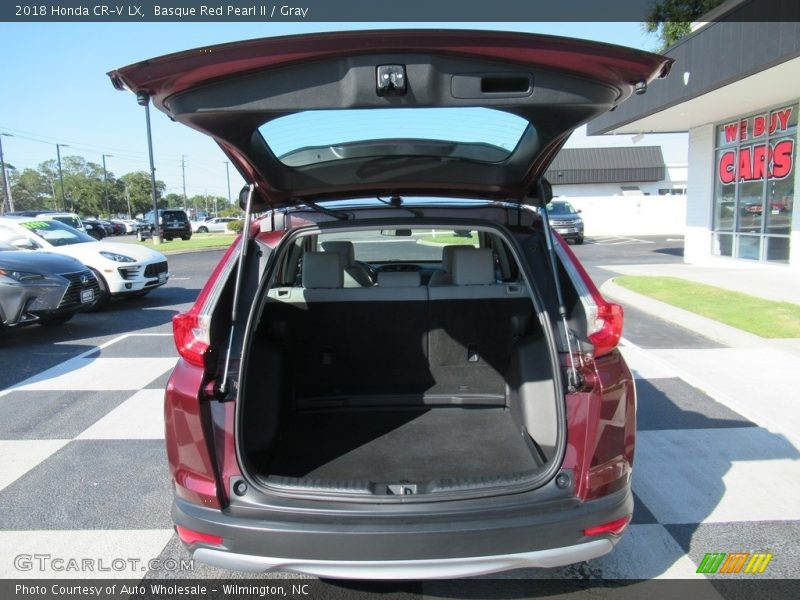 Basque Red Pearl II / Gray 2018 Honda CR-V LX