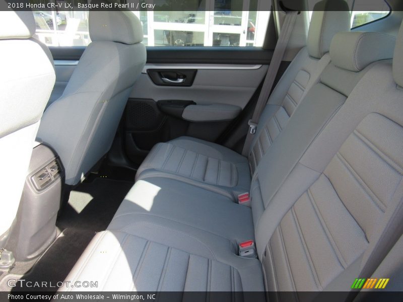 Basque Red Pearl II / Gray 2018 Honda CR-V LX