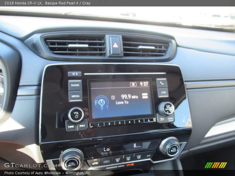 Basque Red Pearl II / Gray 2018 Honda CR-V LX