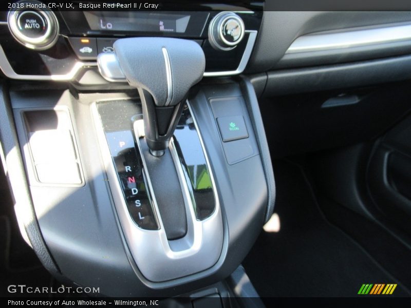 Basque Red Pearl II / Gray 2018 Honda CR-V LX